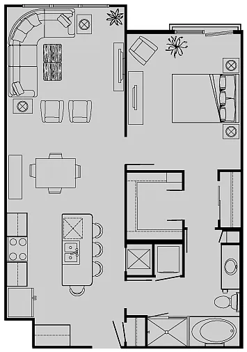 Floor plan B1