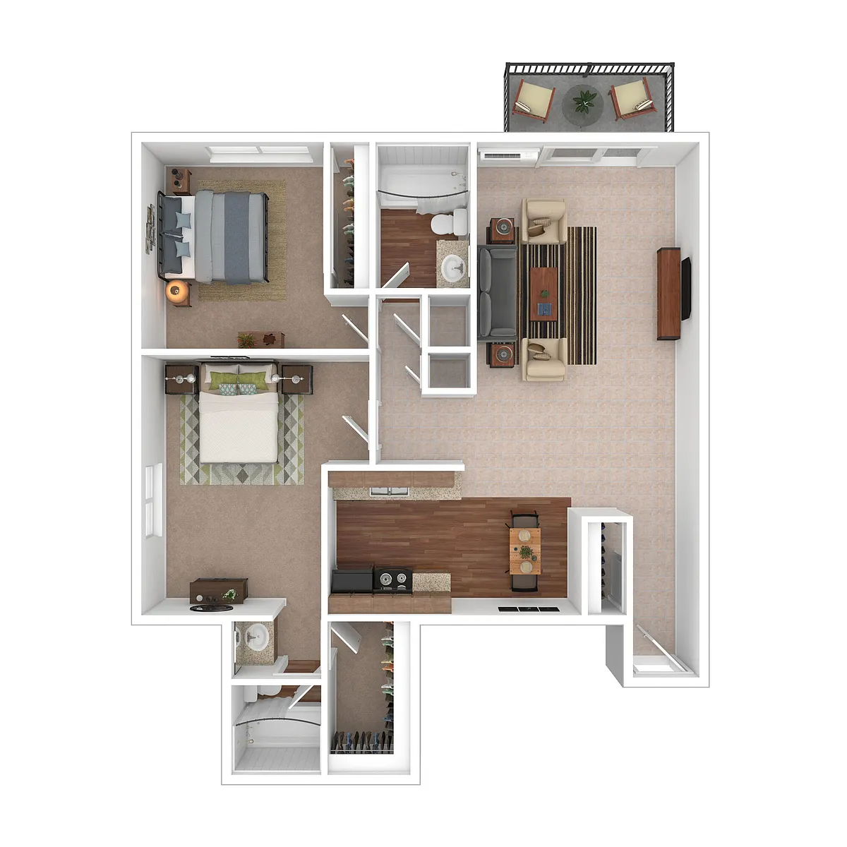 Floor plan B5 - Pine