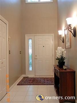 Front entry with guest closet