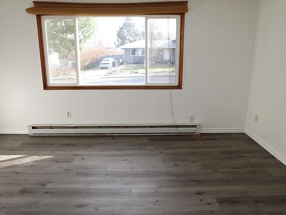 front window.
Luxury vinal plank flooring.