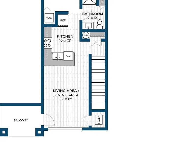 Floor Plan A | Seasons at Plainfield | Apartments in Plainfield, IL Floor Plan A | Seasons at Plainfield | Apartments in Plainfield, IL