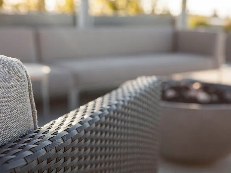Rooftop Fire Pit Seating