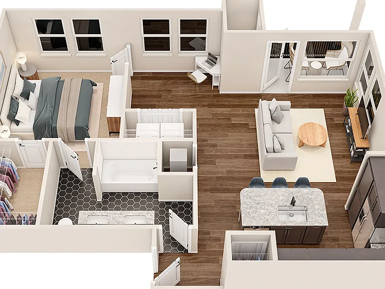 Lakeline Crossing Apartments — Photo 50