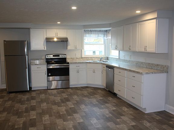 New appliances to include stove, refrigerator and dishwasher.