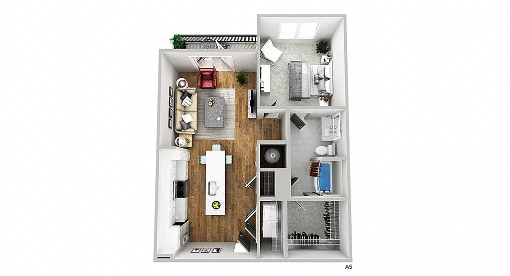 Floor plan McClure
