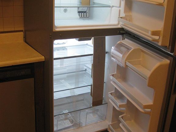 brand new SS refrigerator