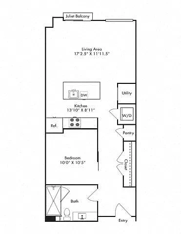 Floor plan Jr 1G