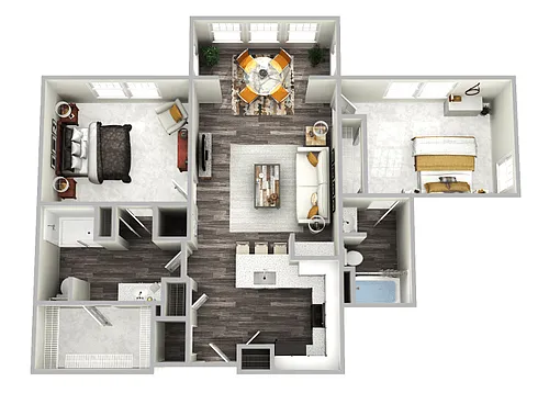 Floor plan Northpark Classic