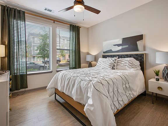Bedroom with Large Window