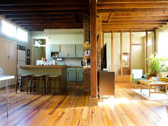 Living room and Kitchen