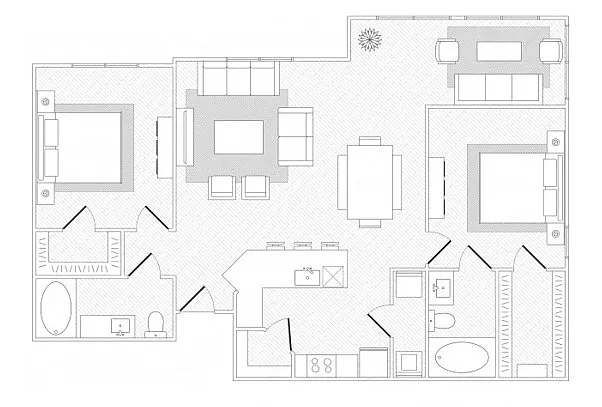 Floor plan B3