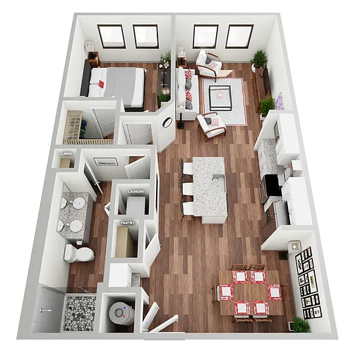 Floor plan 1C