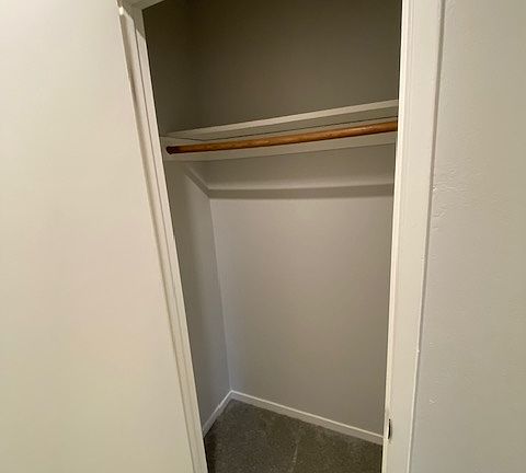 Entry closet. Nice to have.