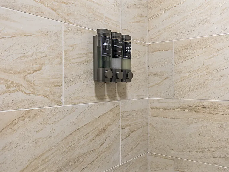 Full size bathroom near the bedroom.