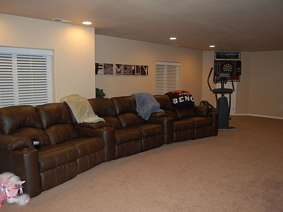 Large finished basement 