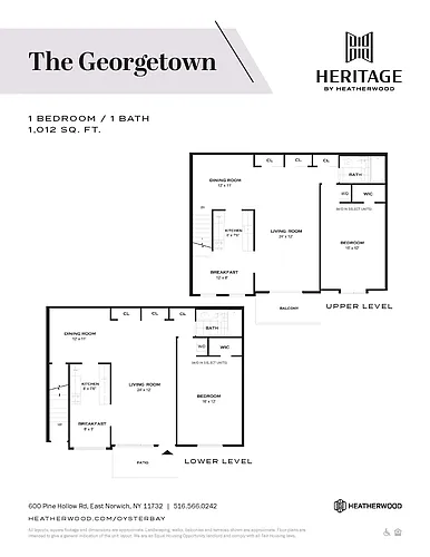 Floor plan Georgetown Upgrade