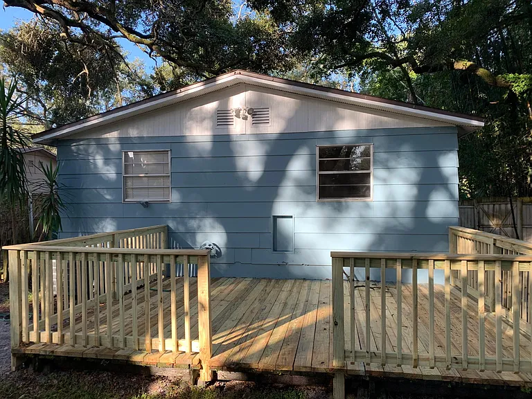 Deck big yard