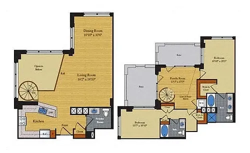 Floor plan T2 Penthouse