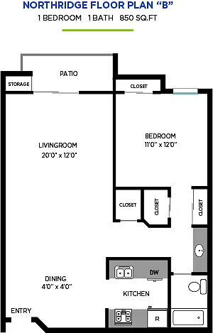 Floor plan B Floor Plan