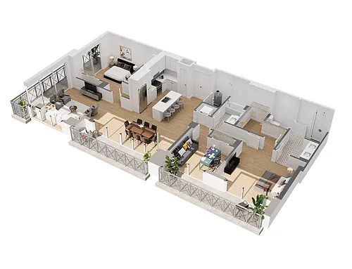 Floor plan PH6