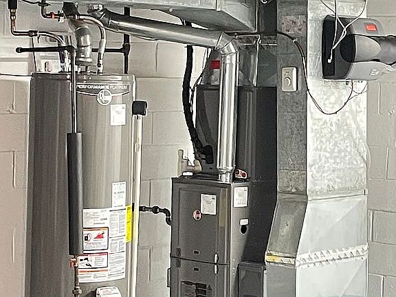 New a/c, furnase, water tank