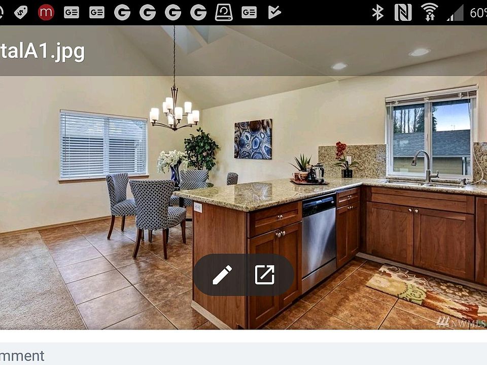 Kitchen and dining area