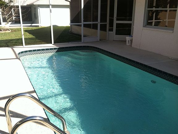 screened in pool