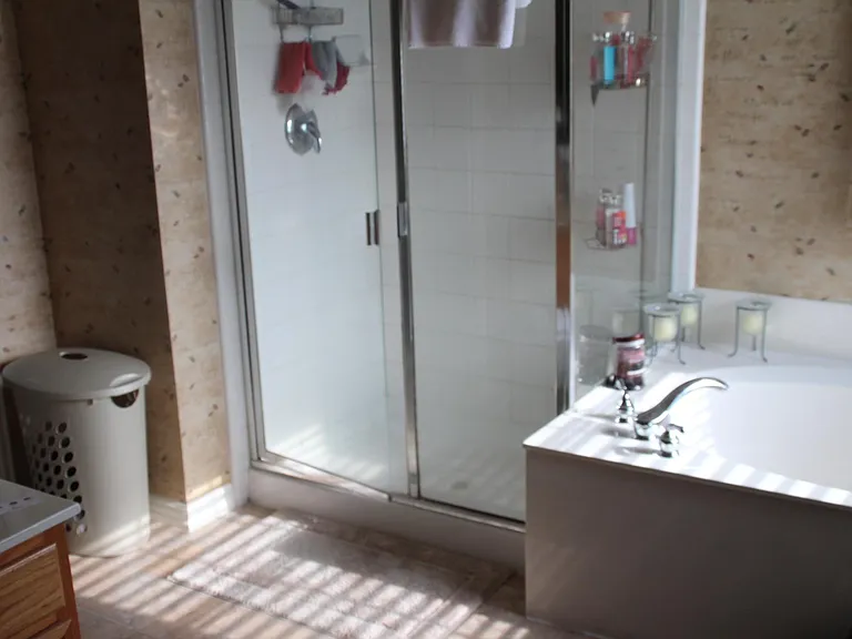 Master Bath and Separate Shower