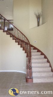 Stunning spiral staircase