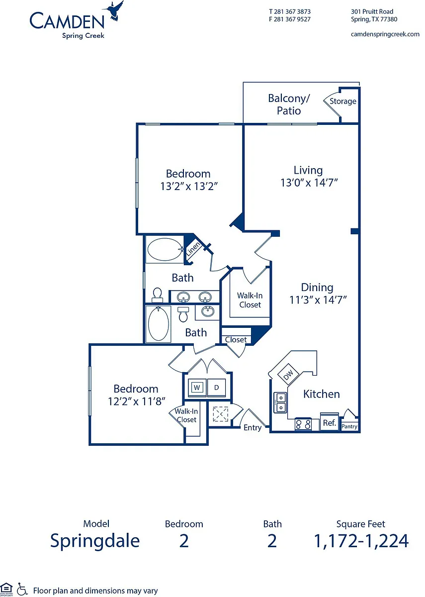 Floor plan Springdale 3