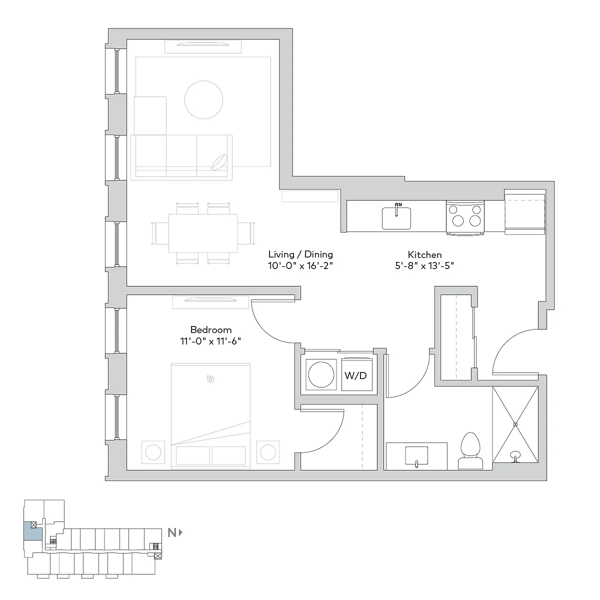 Floor plan 520earm1b1c