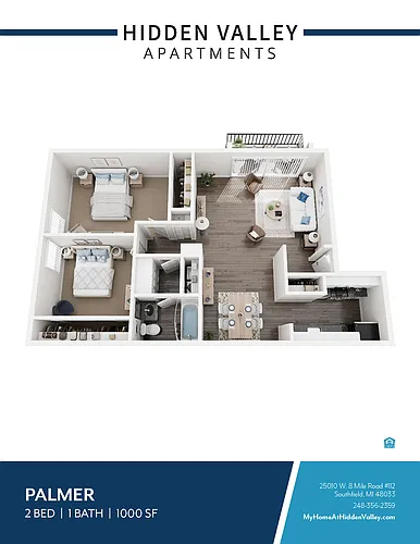 Floor plan Palmer