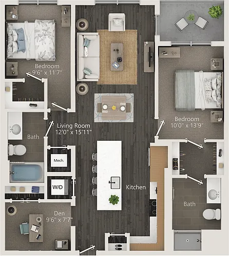 Floor plan BD1