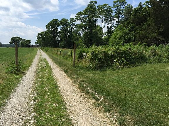 back property : this property has two barns a well and electric ran.