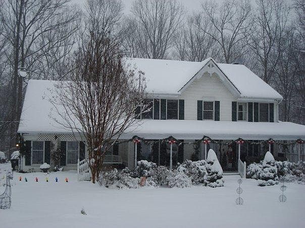 Outside after the snow!