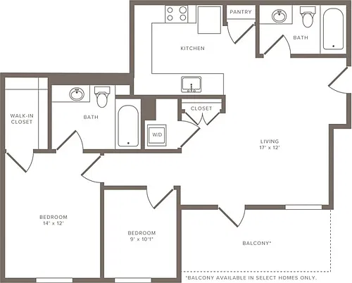 Floor plan A11D