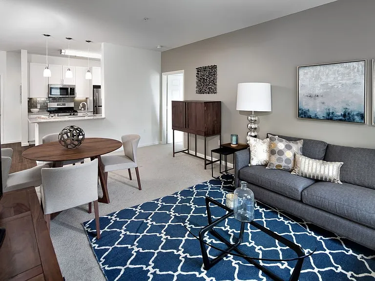Living and dining room