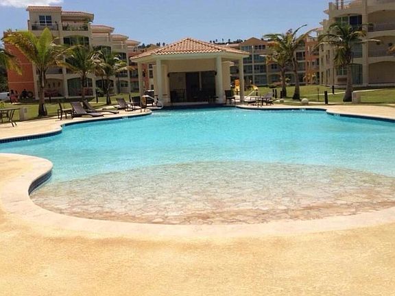 Swim pool and gazebo