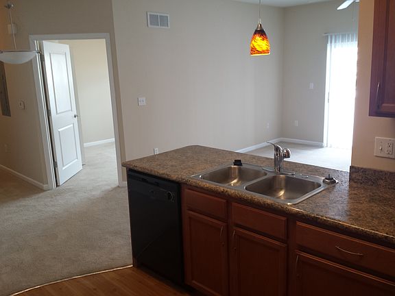 View from your kitchen to your den and living room