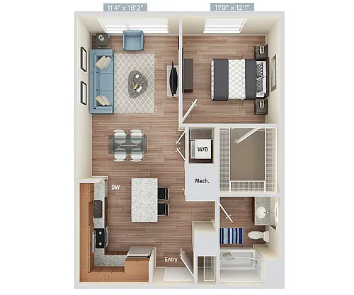 Floor plan 210