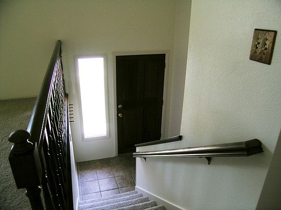 Entryway from upper level.