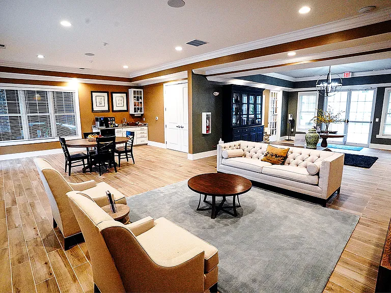 Whether you're working remote or catching up with neighbors, the clubhouse makes it easy to stay connected and comfortable.
