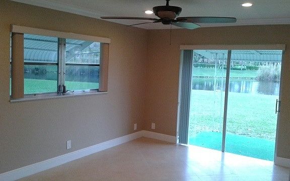 Master bedroom overlooking gorgeous waterview