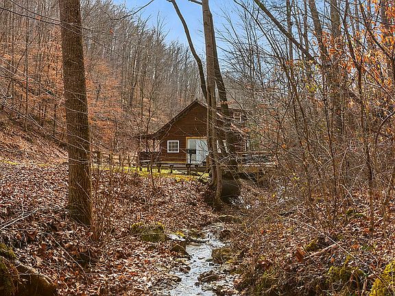 Peaceful babbling creek