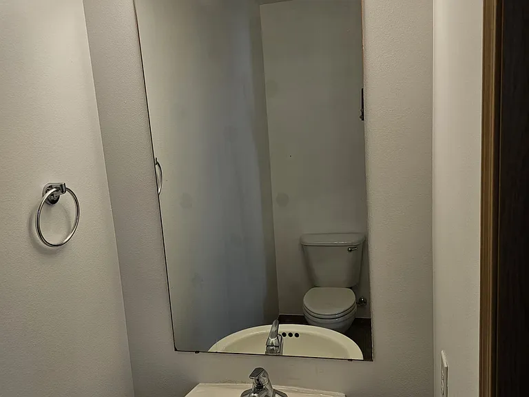 1/2 bath on level 1