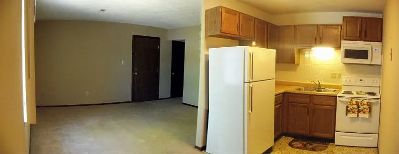 view of kitchen/livingroom