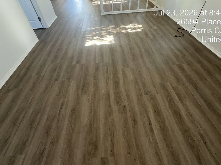 New flooring throughout