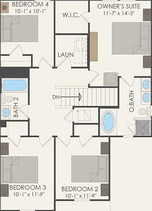 Pierce Second Floor