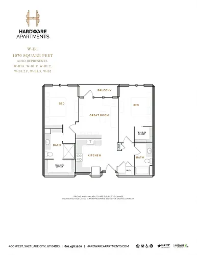 Floor plan WB1