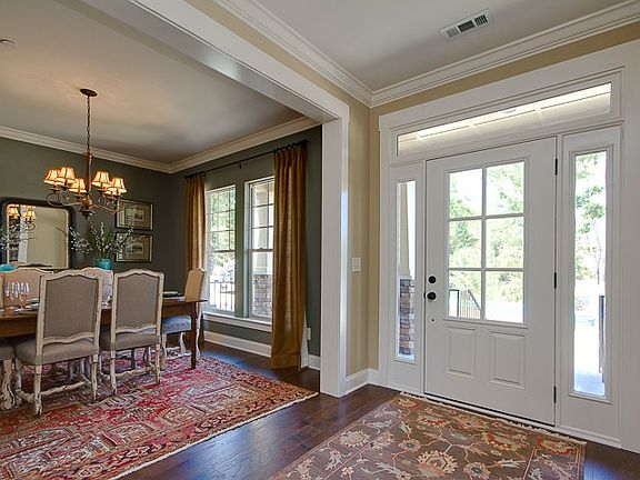 Spacious open foyer